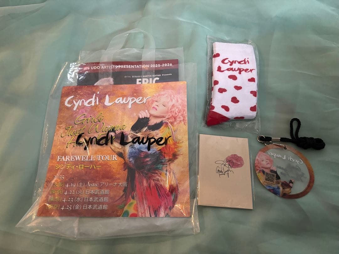 Cyndi Lauper 日本武道館公演 2025VIPグッズセット