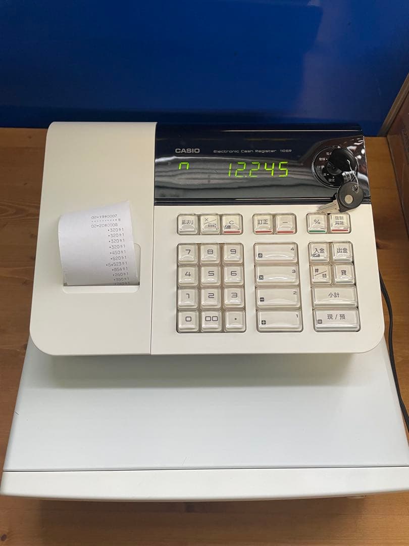 CASIO 110ER 電子レジスター
