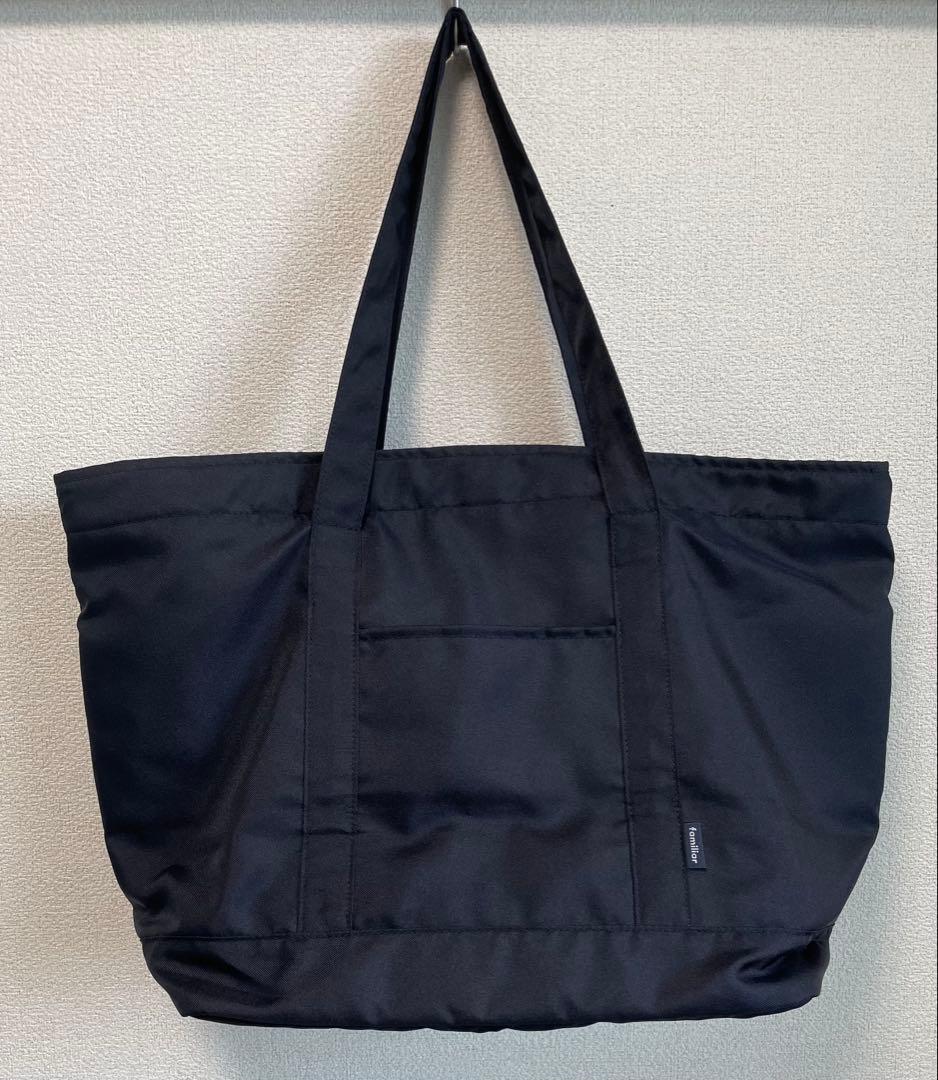 【極美品2025】familiar マザーズバック 青系ファミリアチェック