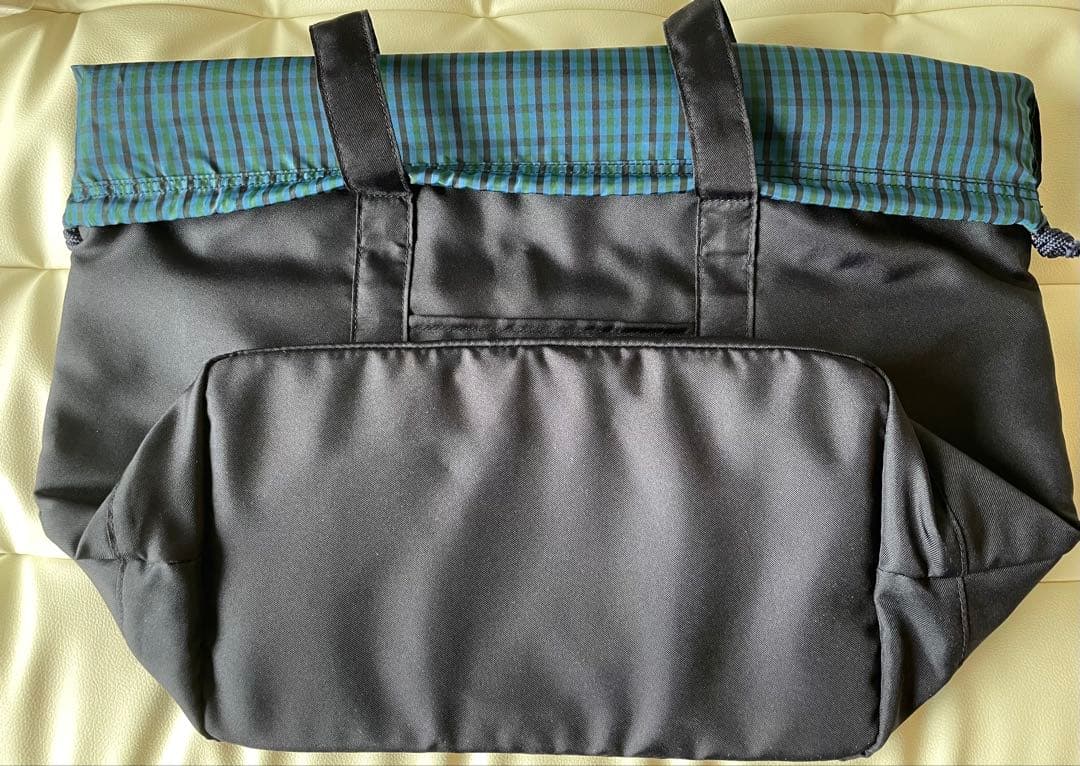 【極美品2025】familiar マザーズバック 青系ファミリアチェック