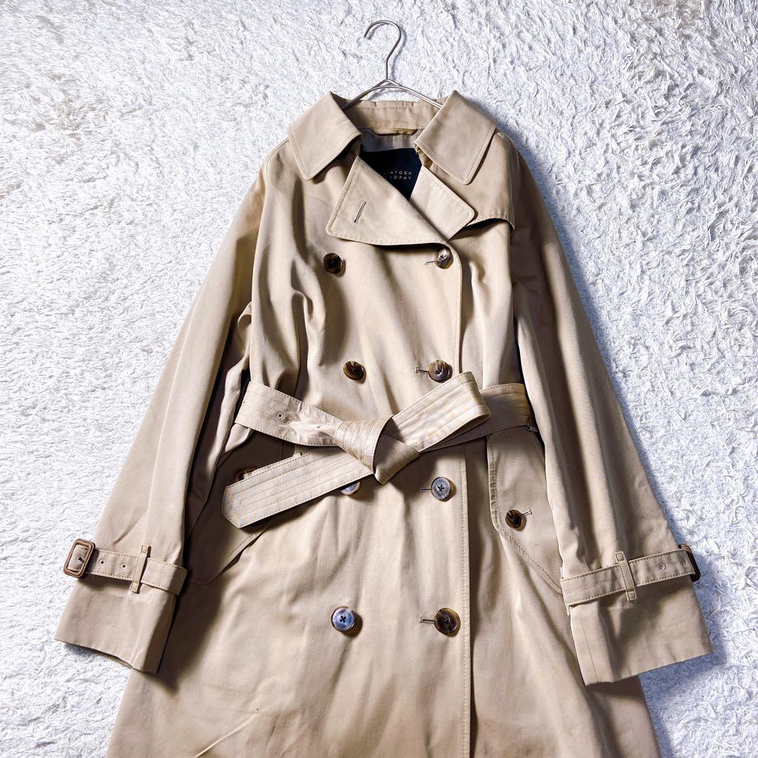 マッキントッシュフィロソフィー トレンチコート　スプリングコート size38
