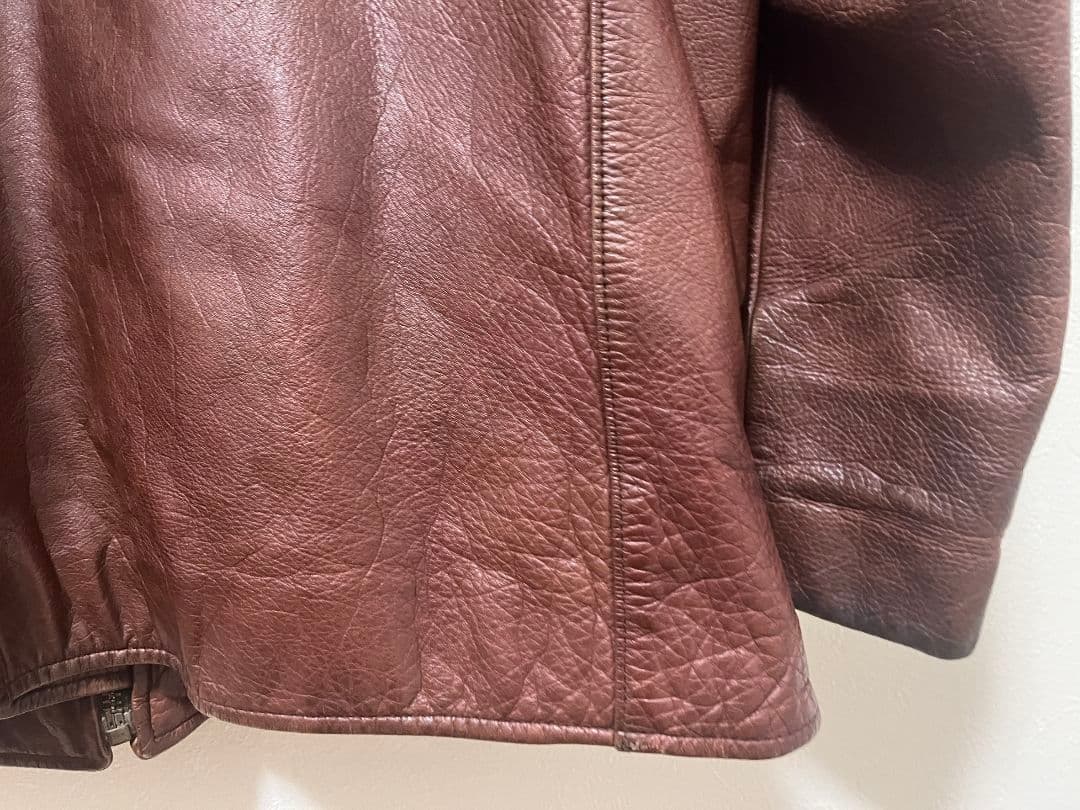 Banana Republic ブラウン　レザージャケット XL　古着