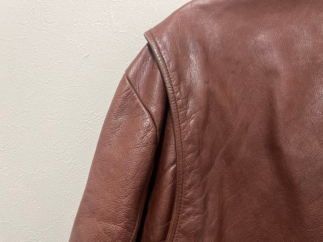 Banana Republic ブラウン　レザージャケット XL　古着