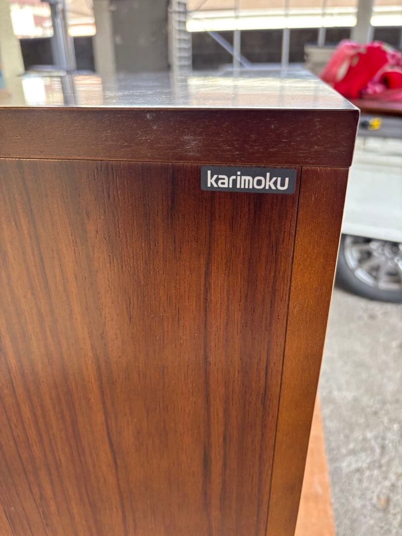 Karimoku カリモク家具 コロニアル コーナーボード リビングボード