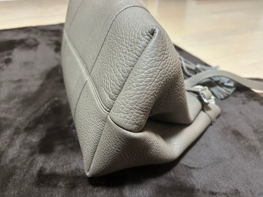 ACATE アカーテ　ロドス　レザー トートバッグ　トープ