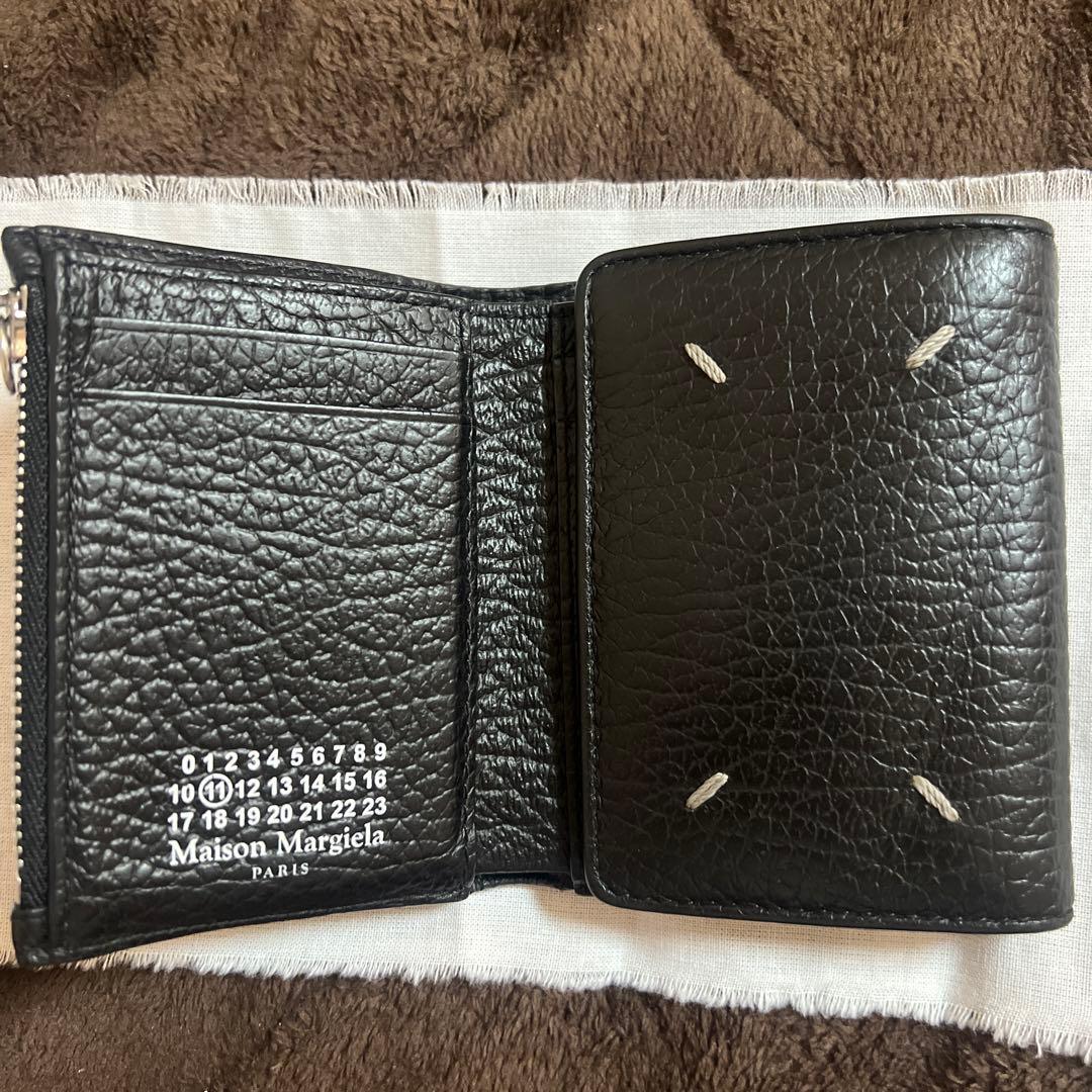 正規店購入 早い者勝ちMaison Margiela 三つ折り財布付属品完備