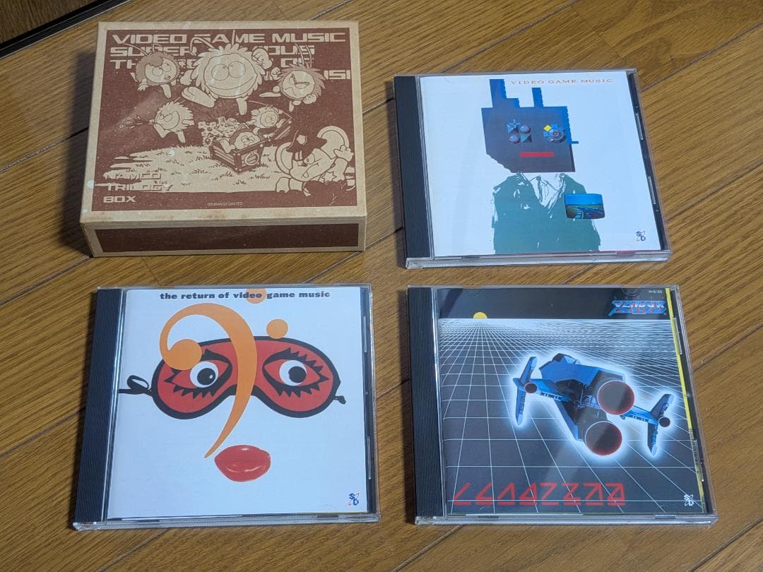 ナムコ ビデオ・ゲーム・ミュージック（トリロジーボックス 3枚組）