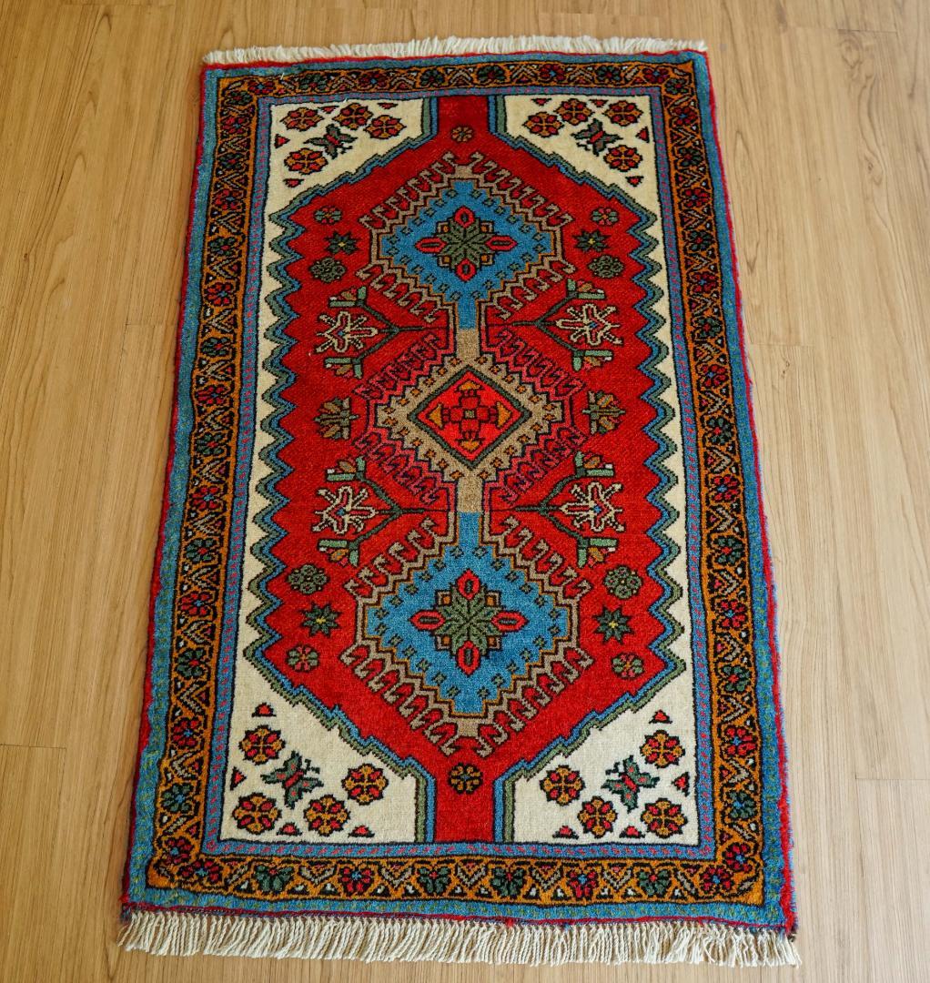 97×63cm ペルシャ絨毯 ヤラメ