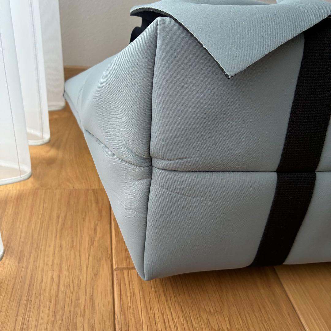 Rapture ラプチャー トートバッグ L グレー フリルリボン