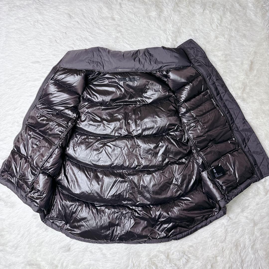 ✨新品・未使用タグ付き✨　ユニクロ+J ダウンボリュームベスト ダークグレイ　S