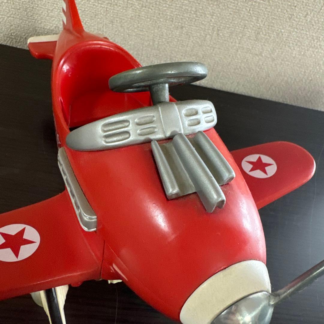 【希少】コカコーラ l Pedal Plane 飛行機　赤