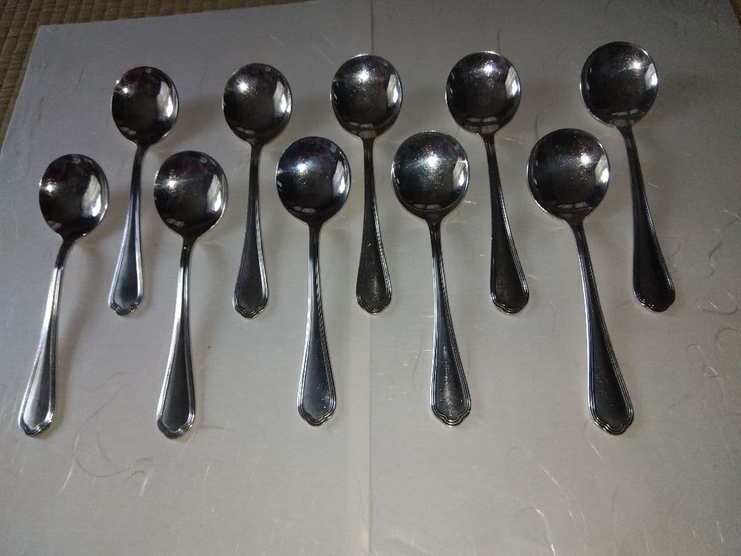 シルバー ス−プスプーン10個セット