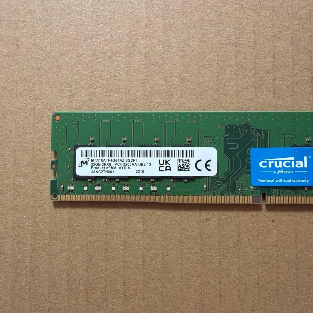 [16] デスクトップ PC メモリ32GB DDR4 3200