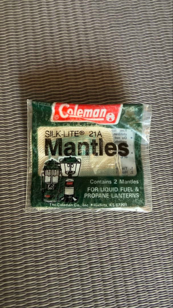 コールマンのワンマントルランタン