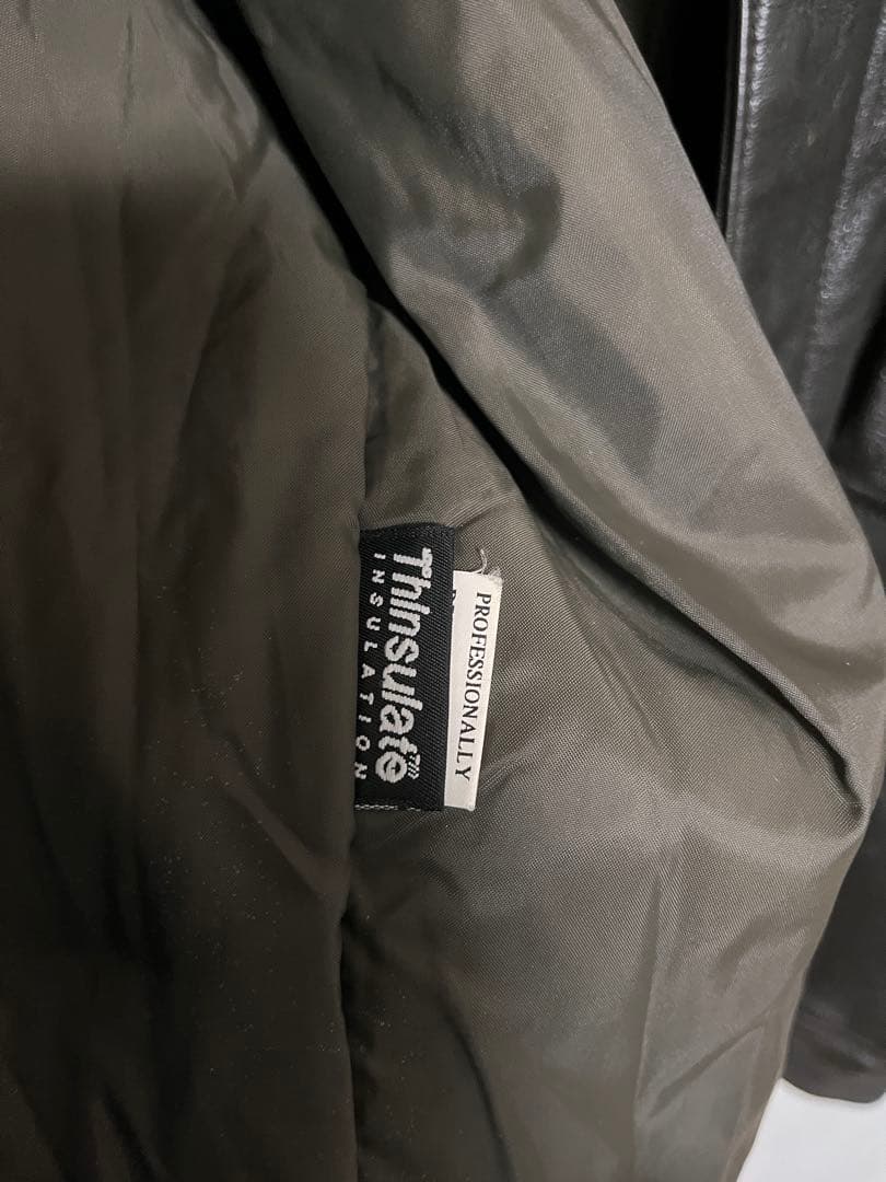 【USA製】90's LL.Bean A-2タイプ レザー フライトジャケット