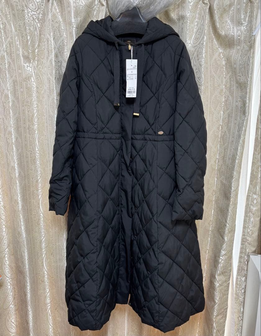 新品 TOCCA PLAYING CARD LONG キルティング ブラック