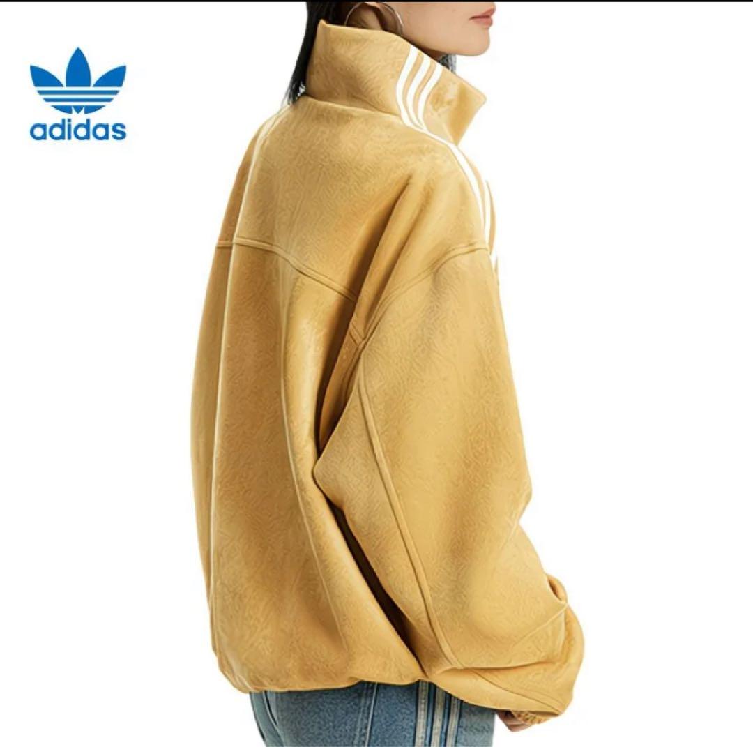 adidasアディダス 中国限定 蛇年トラックジャケット黄色Sサイズ”