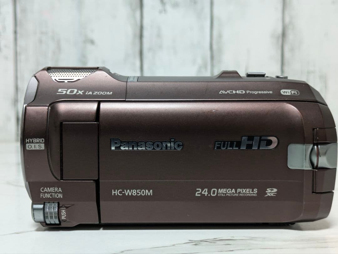 Panasonic　HC-W850M　Wi-Fi機能　SDカード付き