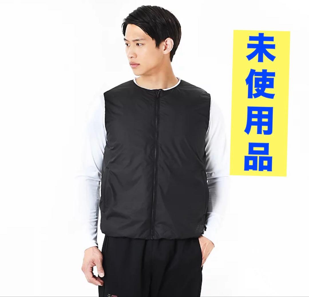 【未使用品】ニューバランス　ブラックアウト　ライトウェイトパデッドベスト　Ｌ