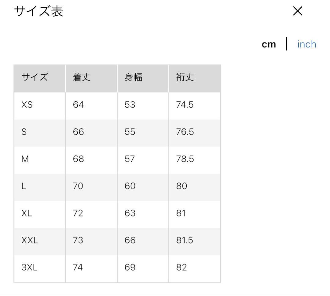 廃盤品❗️希少サイズ❗️ユニクロ +J ハイブリッドダウンジャケット 紺 3XL