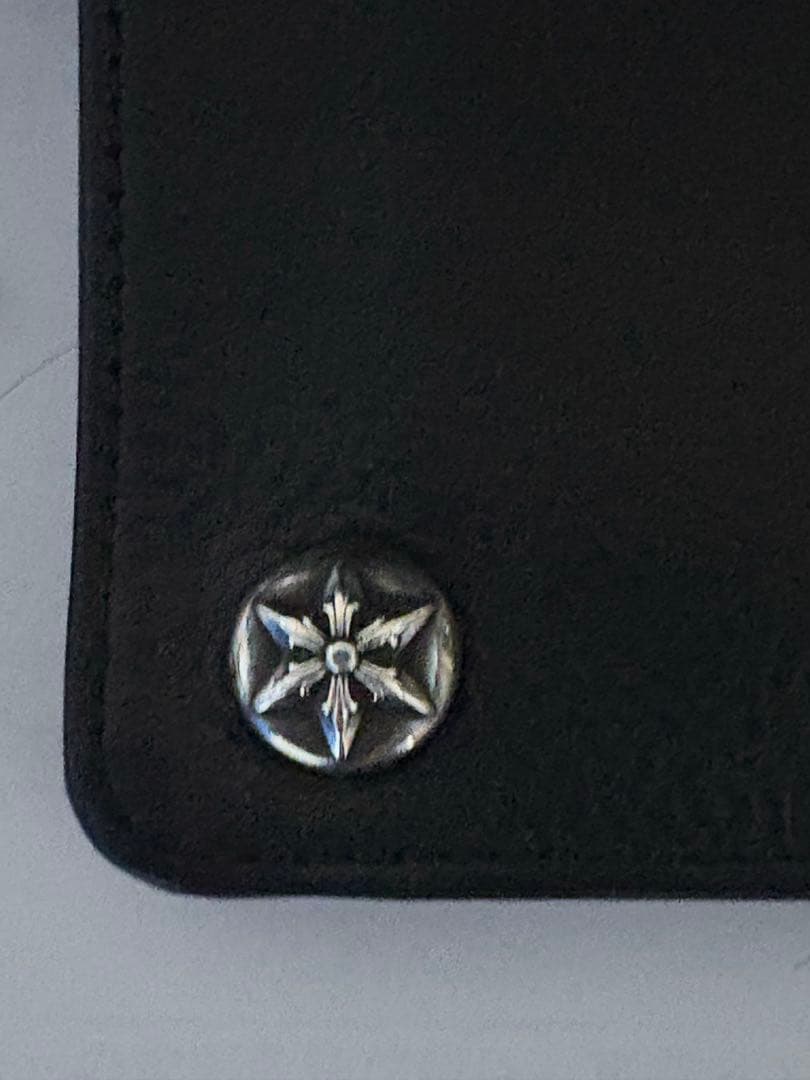 クロムハーツ　ワンジップ　スターボタン