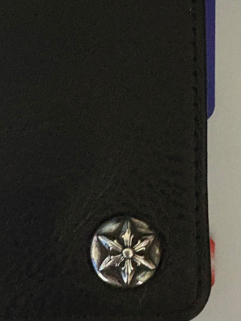 クロムハーツ　ワンジップ　スターボタン