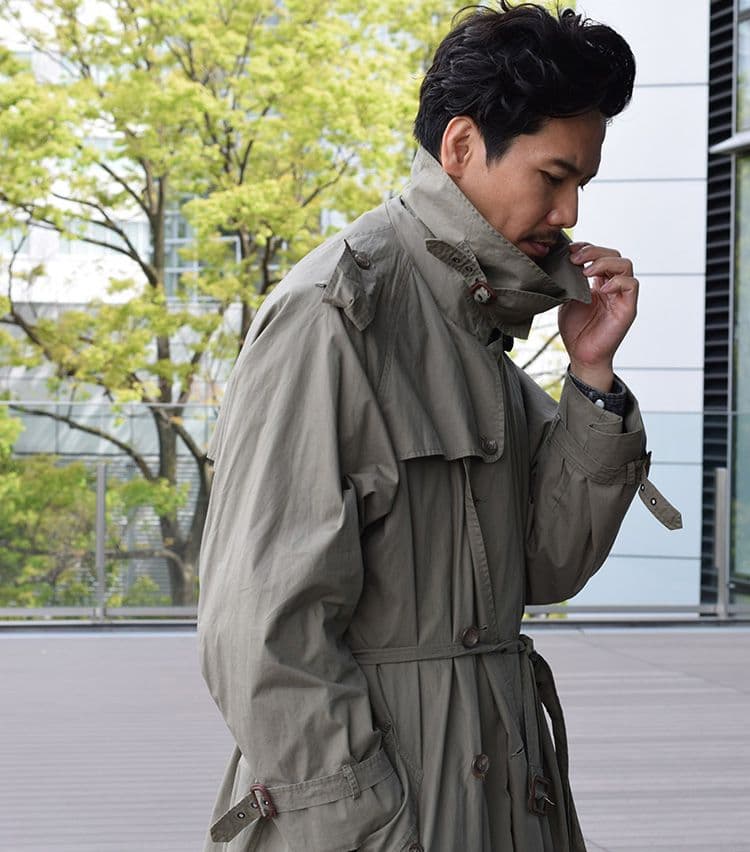 POLO by Ralph Lauren \"L\" 一枚袖 トレンチコート