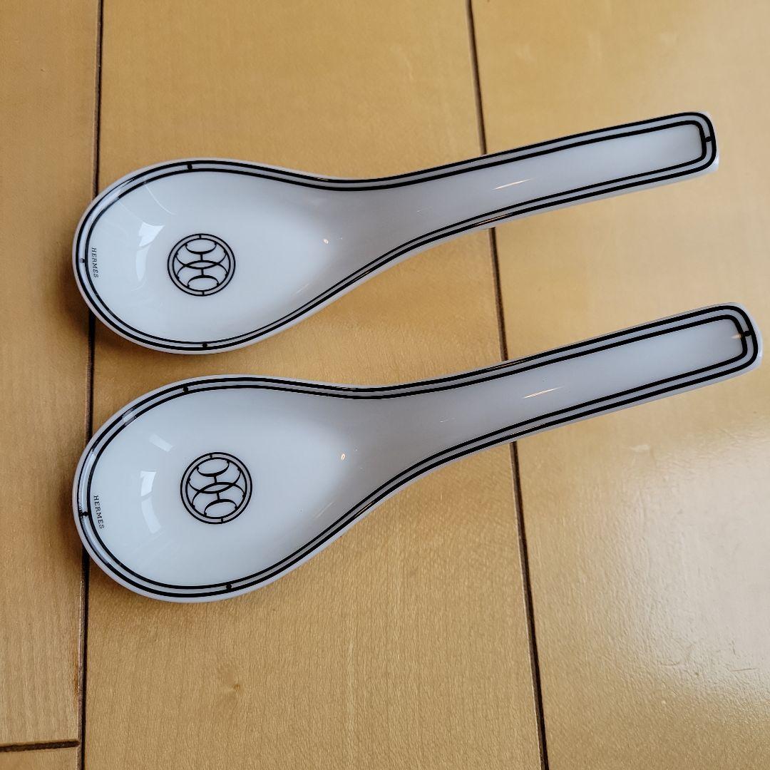 エルメス⑤アッシュデコ　H・DECO レンゲ2本