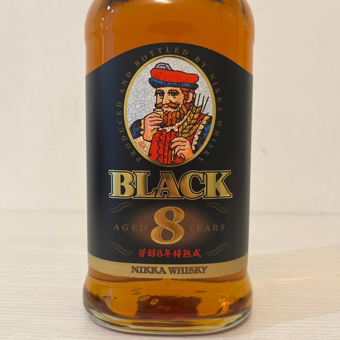 貴重！ブラックニッカ8年　終売品　古酒　 NIKKA 竹鶴　余市　宮城峡　新品