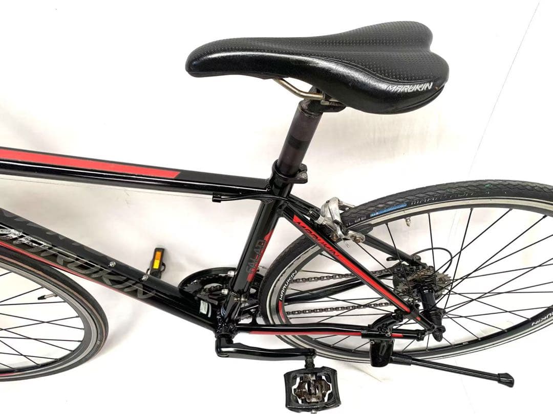 【即乘】送料無料MARUKN ロードバイク FALAD 超軽量11.2キロ