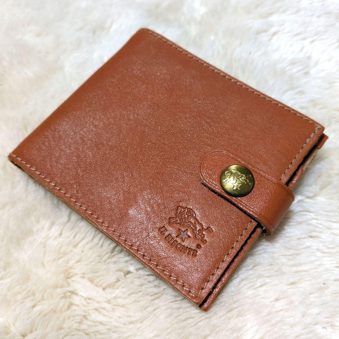 イルビゾンテ　IL BISONTE　二つ折り財布