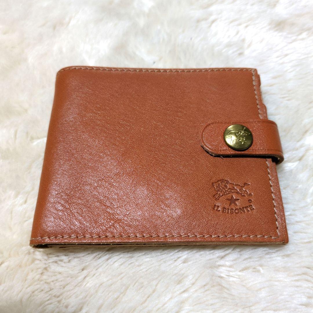 イルビゾンテ　IL BISONTE　二つ折り財布
