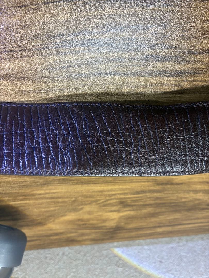 GUCCI グッチ 114984 インターロッキングGG柄 PVC シルバー金具