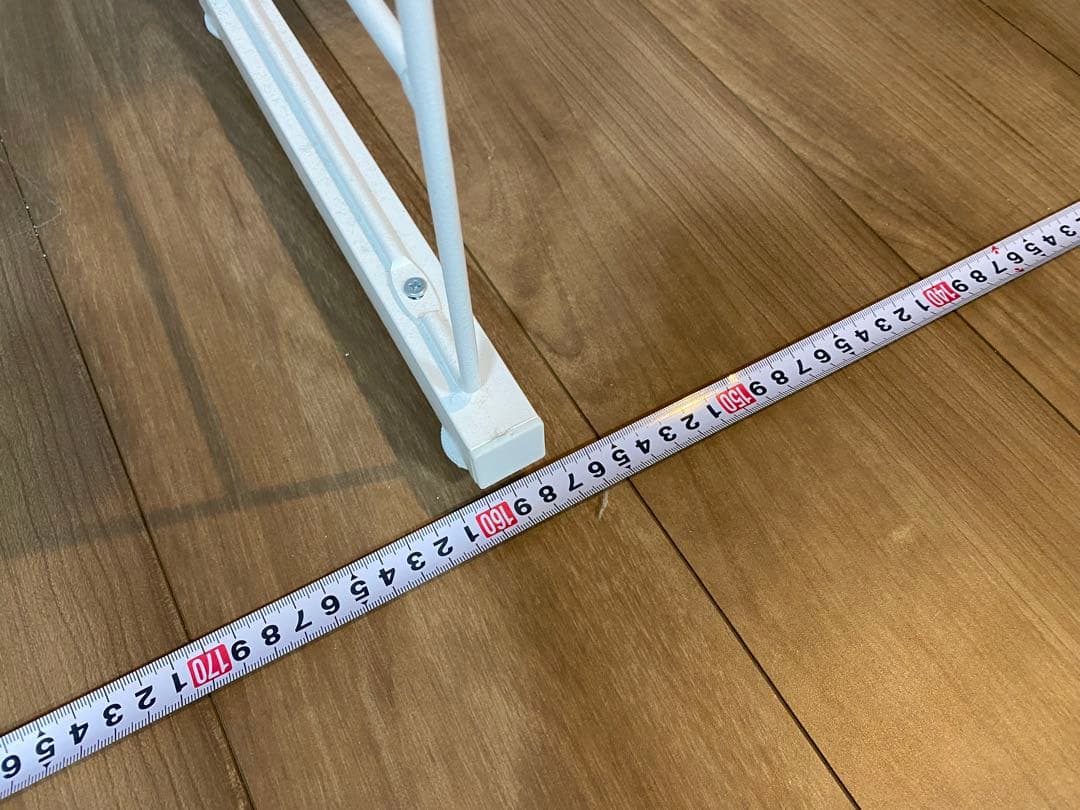 【ニトリ】突っ張り壁面収納ワードローブNポルダ(ホワイトウォッシュ)