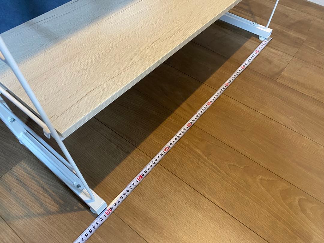 【ニトリ】突っ張り壁面収納ワードローブNポルダ(ホワイトウォッシュ)