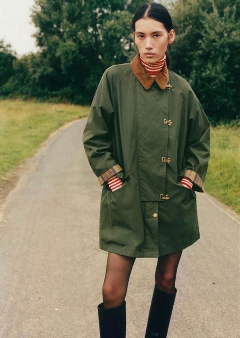 本日限定価格レアbarbour alexa chung GALAコート