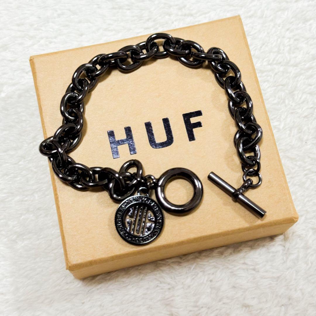 新品 未使用 ハフ 22SS REGIONAL ブレスレット ブラック S/M