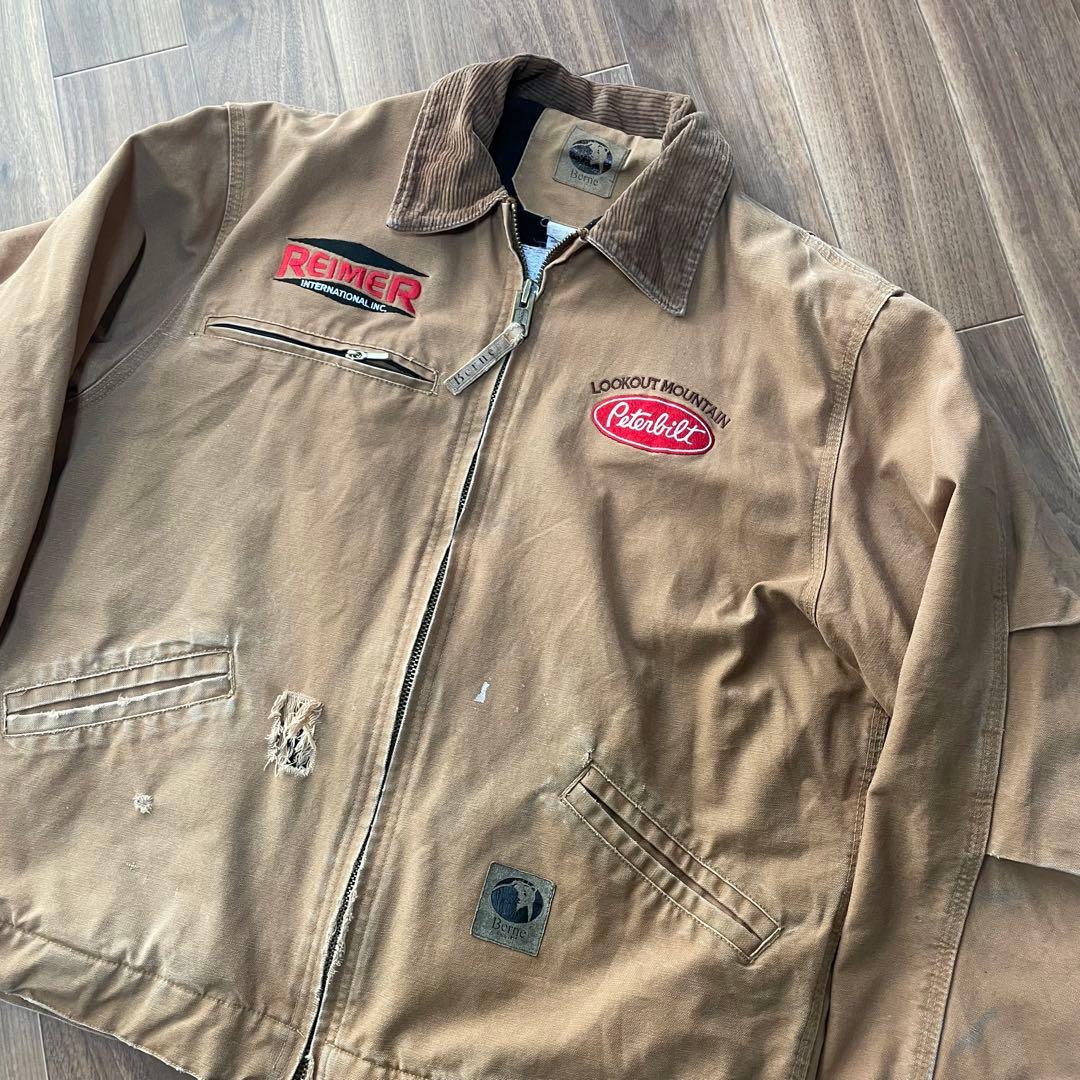 Reimer Petebilt デトロイトジャケット　ダック生地　企業ロゴ