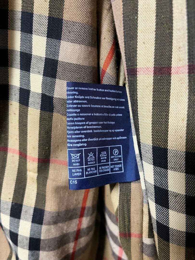 BURBERRY バーバリー　ヴィンテージトレンチコート　ネイビー