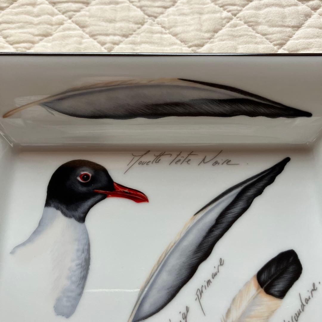 【美品】HERMES エルメス 灰皿 アッシュトレイ 鳥