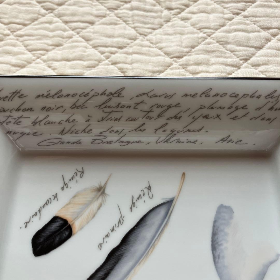 【美品】HERMES エルメス 灰皿 アッシュトレイ 鳥