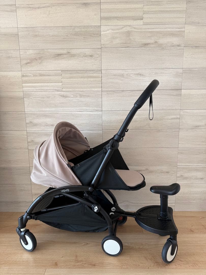 付属品多数有り　Yoyo ベビーカー バギー ベージュ