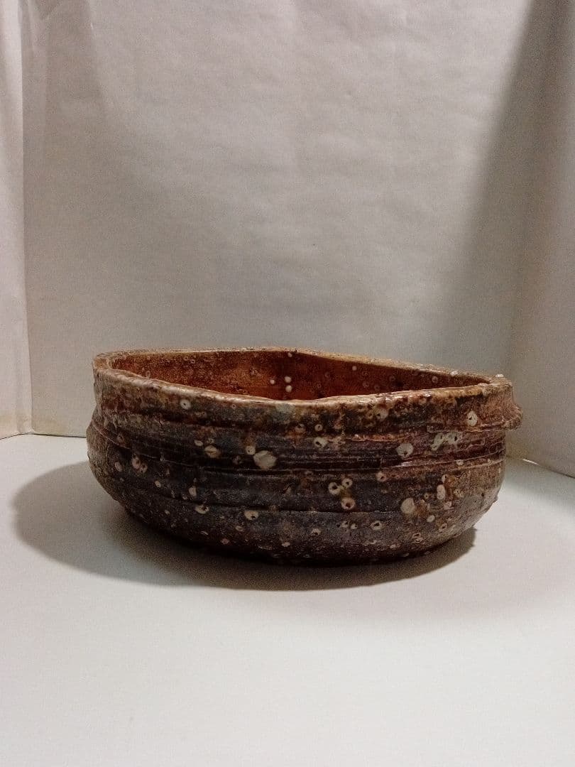 レトロ　陶器　花器　菓子器