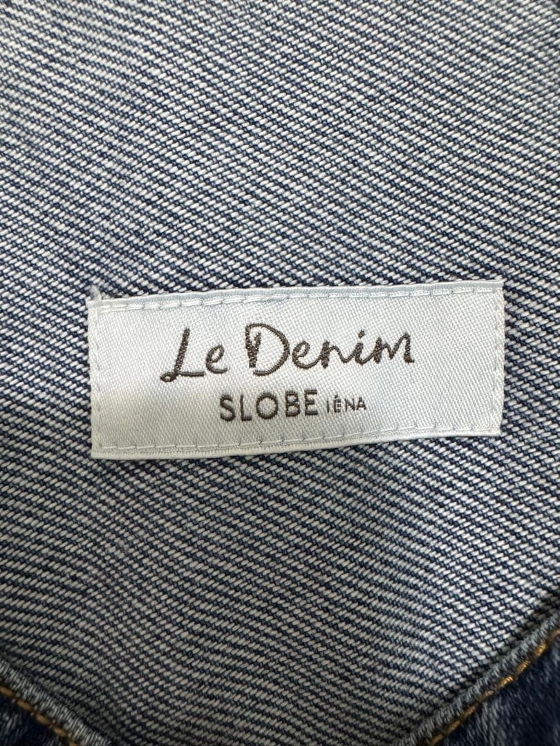スローブイエナ　LE DENIM ルーズオーバーオール
