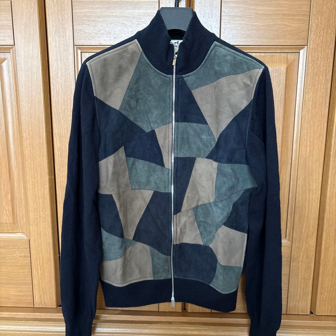 HERMES（エルメス） ジップアップニットジャケット