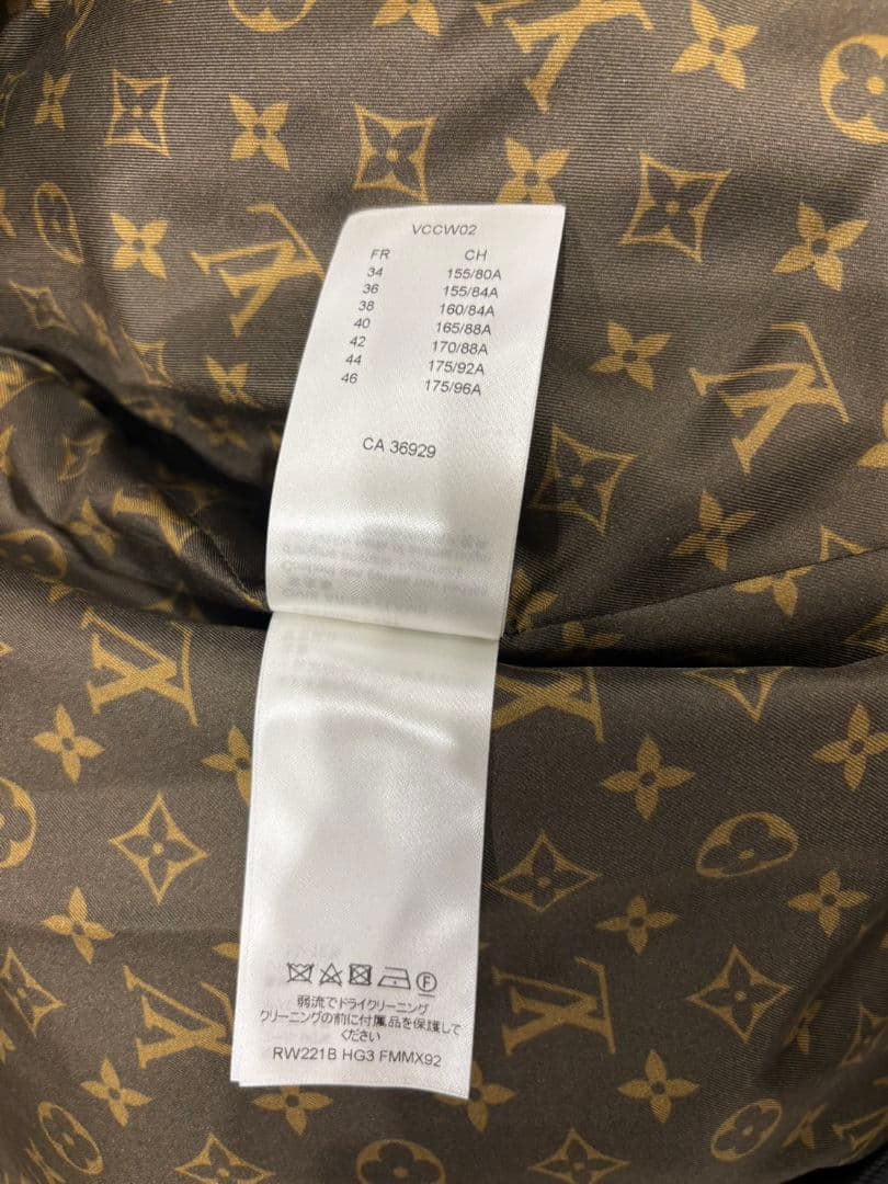Louis Vuitton　ルイ・ヴィトン　トレンチコート　サイズ40