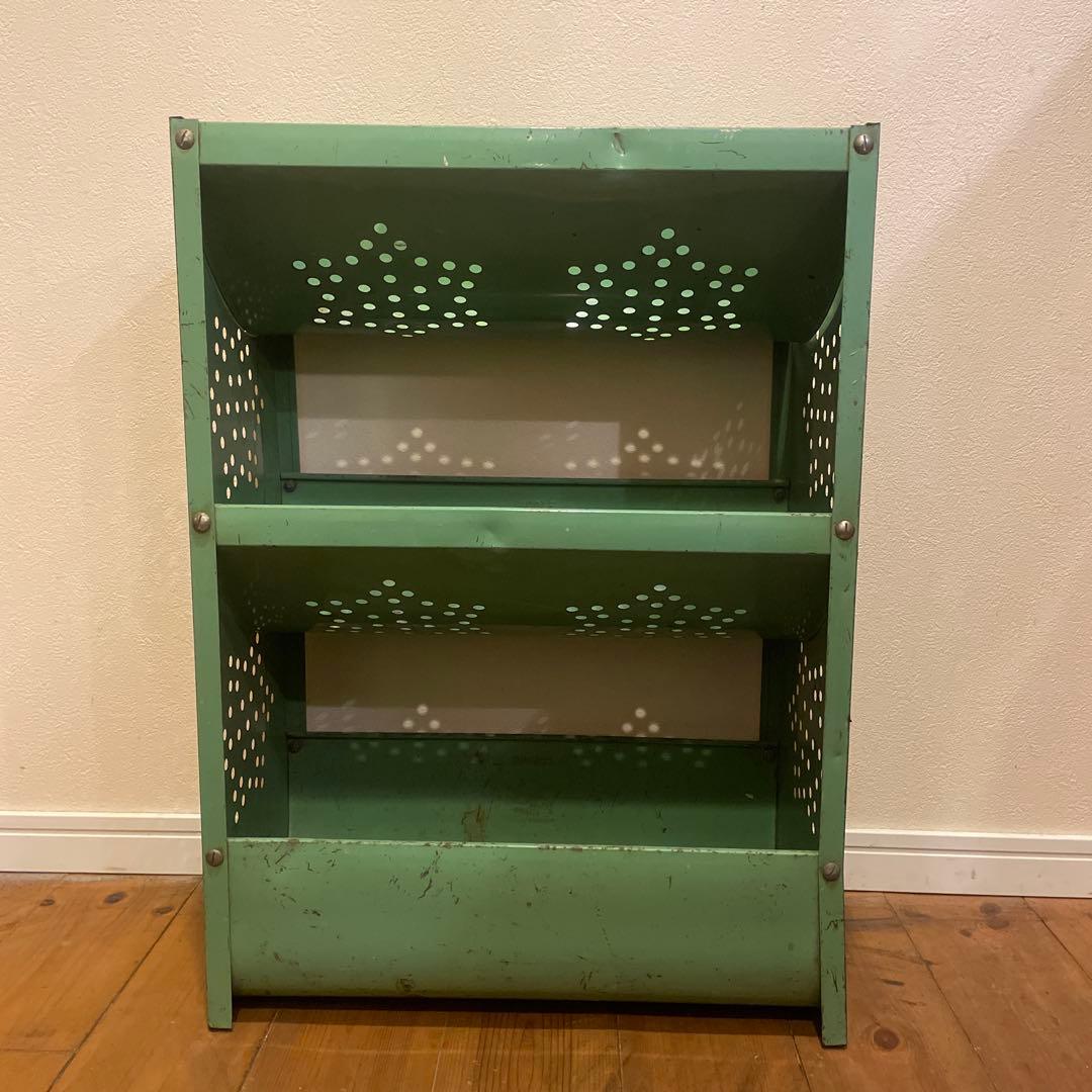 ☆アンティーク　べジタブルラック☆ブレッド缶好きにも