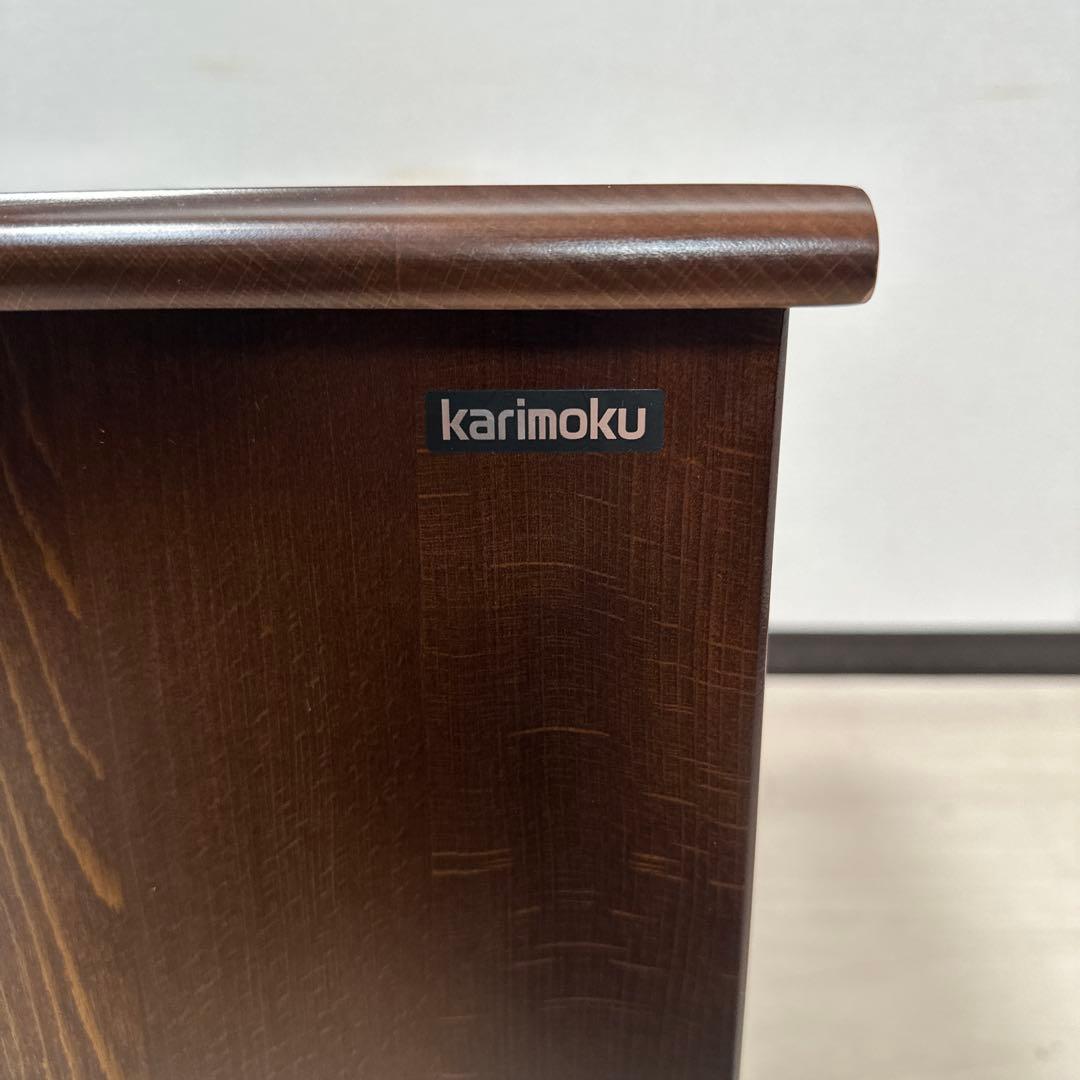 カリモク コロニアル スリッパラック 電話台 TEL台 FAX台 i4※