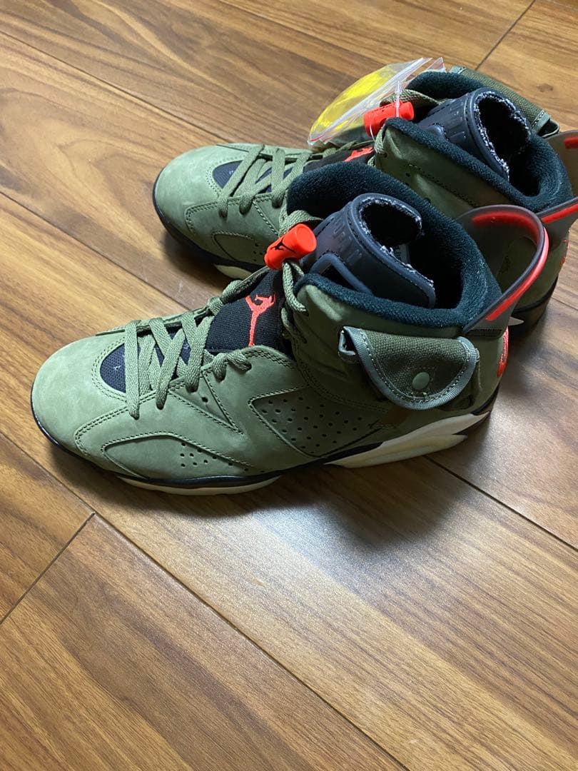 【END.当選】Travis Scott × Nike Air Jordan 6
