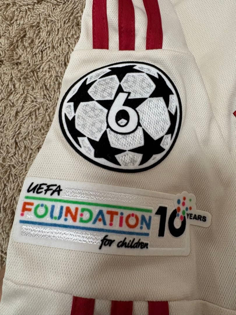 25-26 リヴァプール ヴィルツ アウェイユニフォーム CL仕様 Lサイズ